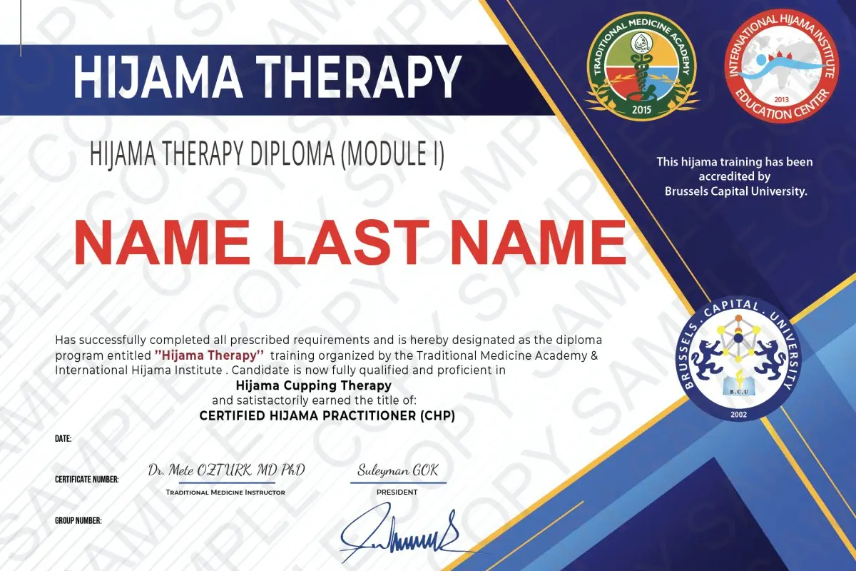 Beginner Level Hijama Diploma Module 1
